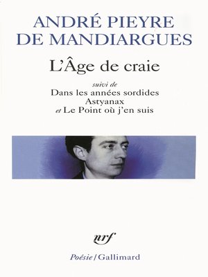 cover image of L'Âge de craie/Dans les années sordides/Astyanax/Le Point où j'en suis